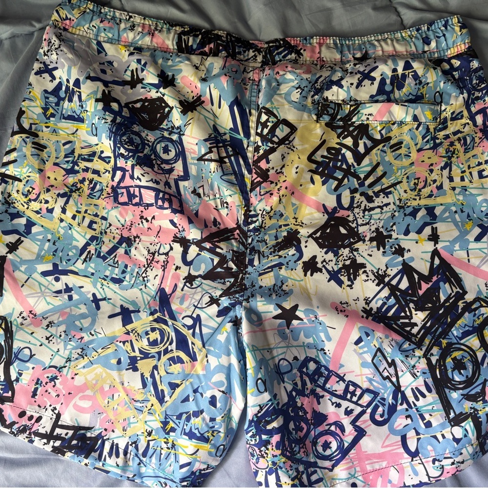 Surf Society Multicolor Swim Shorts